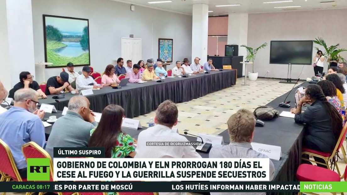 Gobierno de Colombia y ELN prorrogan 180 días el cese al fuego y la ...