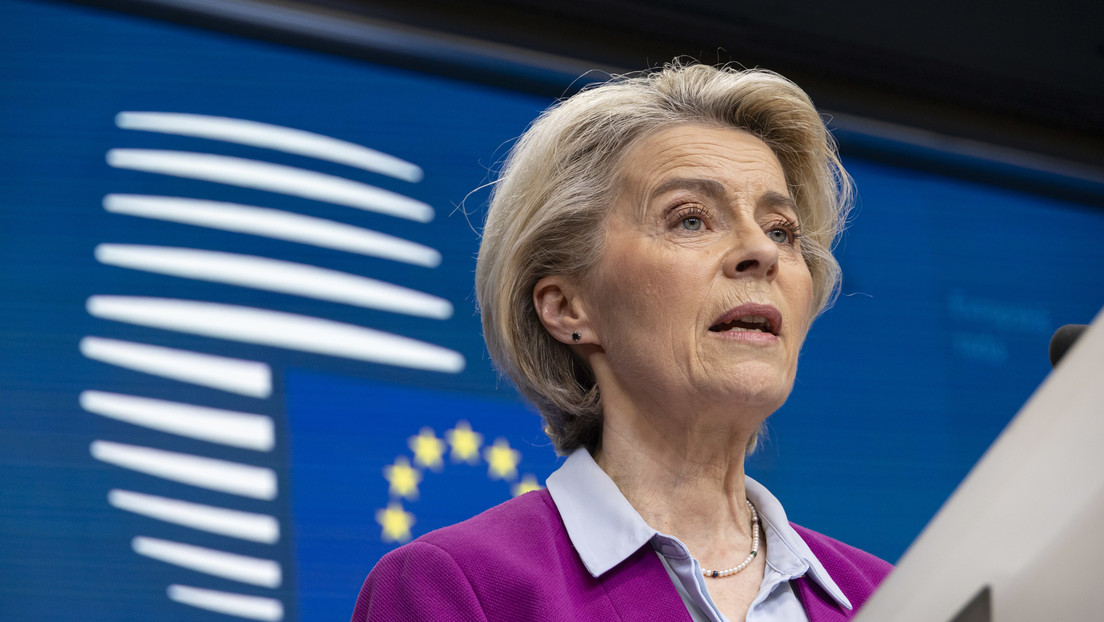 La presidenta de la Comisión Europea (CE), Ursula von der Leyen