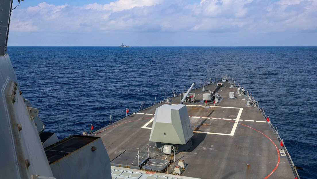 EE.UU., Australia y Japón realizan ejercicios navales conjuntos en el mar de la China Meridional