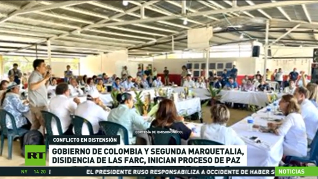 El Gobierno de Colombia y la Segunda Marquetalia, disidencia de las FARC, inician proceso de paz
