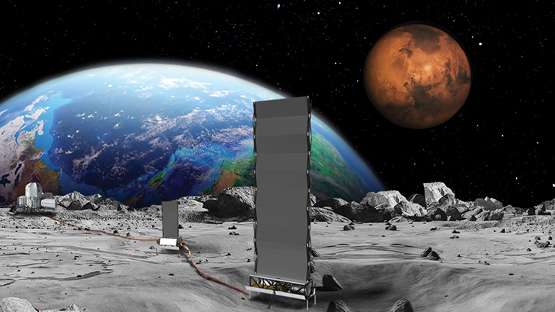 El plan de la NASA de instalar un reactor nuclear en la Luna