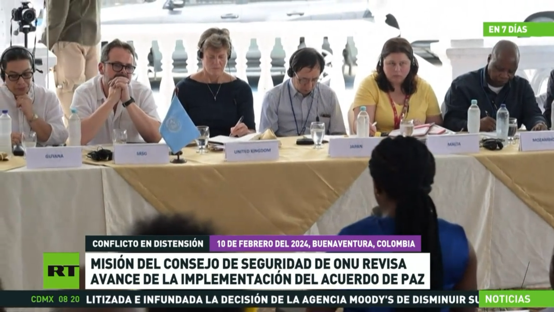 Misión del Consejo de Seguridad de la ONU revisa avance de la implementación del acuerdo de paz en Colombia