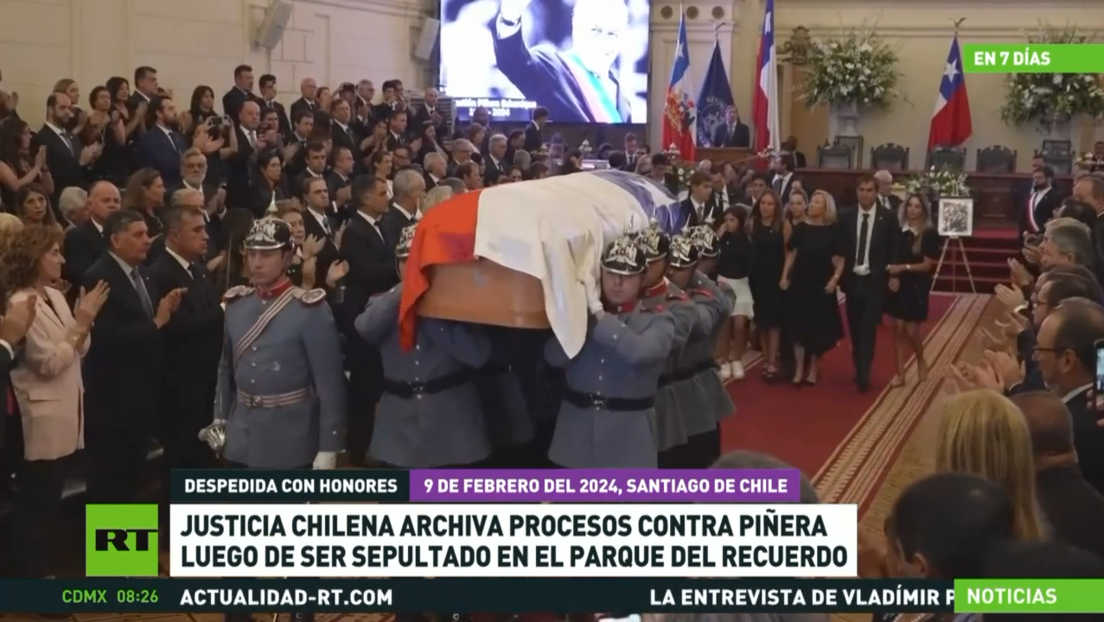 Justicia chilena archiva procesos contra Sebastián Piñera, que falleció en un accidente aéreo