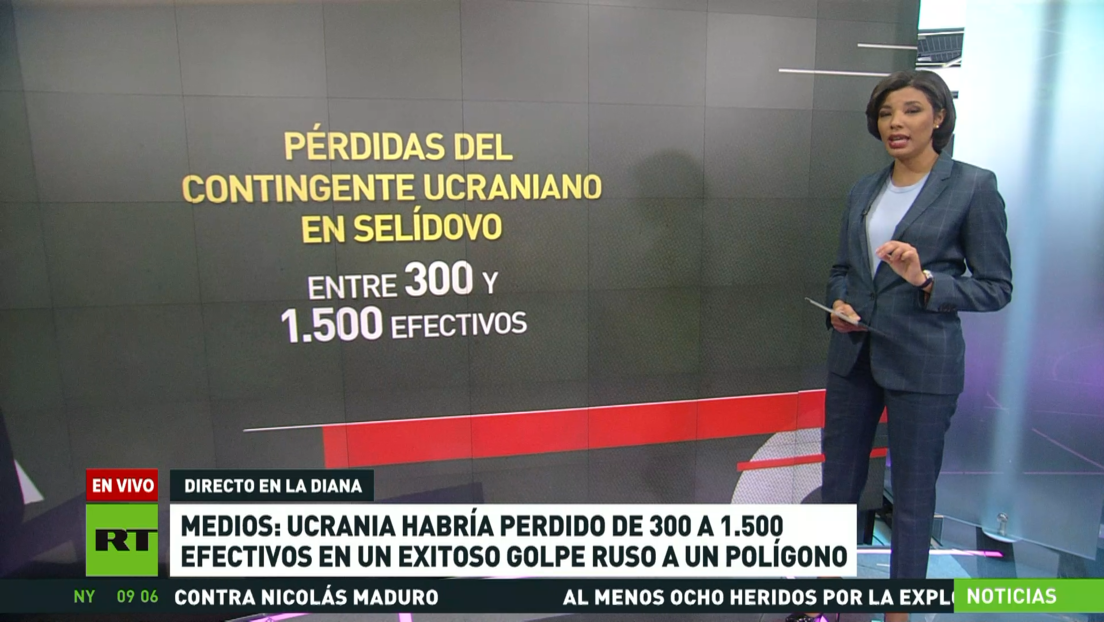 Medios: Ucrania habría perdido de 300 a 1.500 efectivos tras exitoso golpe ruso a un polígono