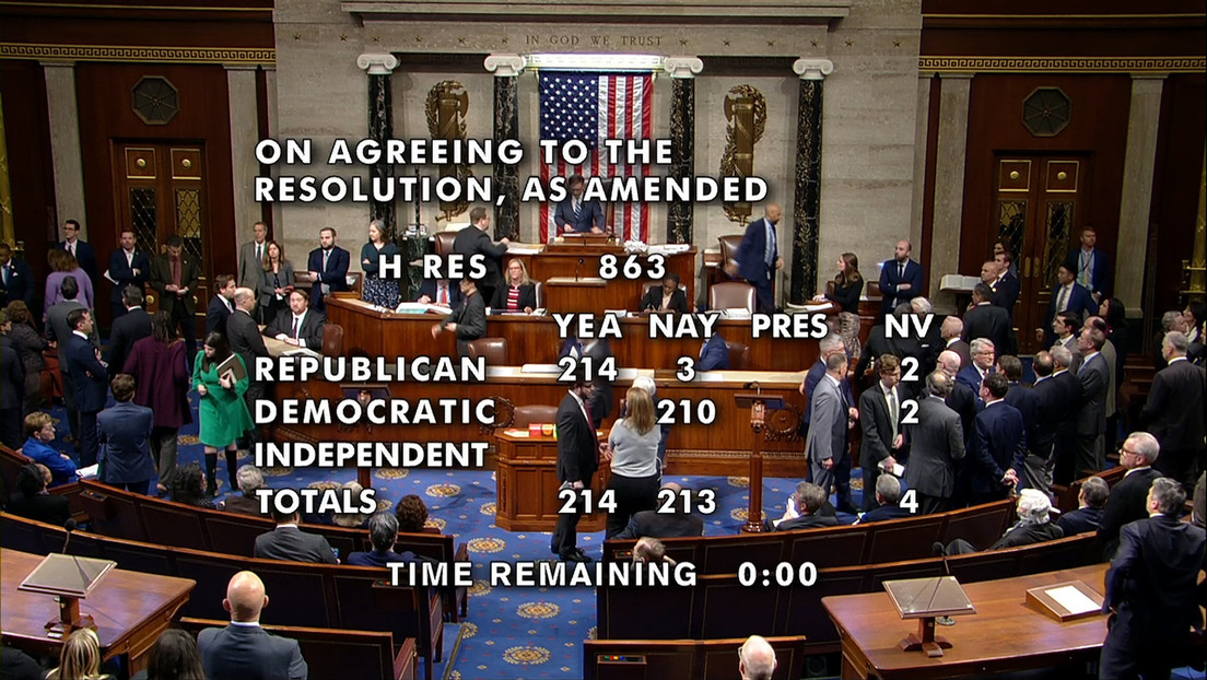 Congresistas votan a favor de someter a juicio político al jefe de seguridad fronteriza e inmigración de EE.UU.