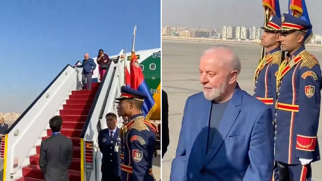 Lula llega a Egipto en visita oficial