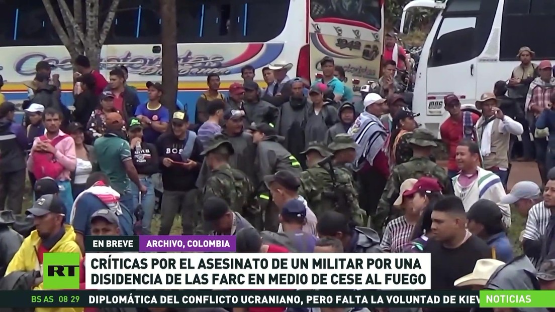 El Ejército de Colombia tacha de "acción cobarde" el asesinato de un militar por disidencias de las FARC