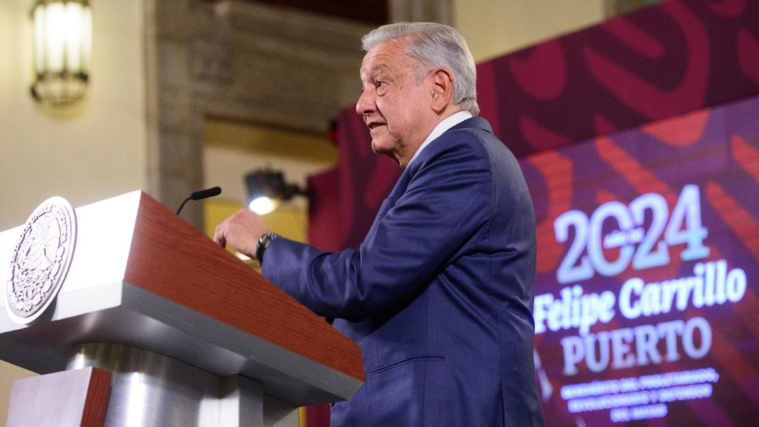 "Lo veo muy bien": López Obrador ante las negociaciones de la Iglesia para pedir una tregua al narco
