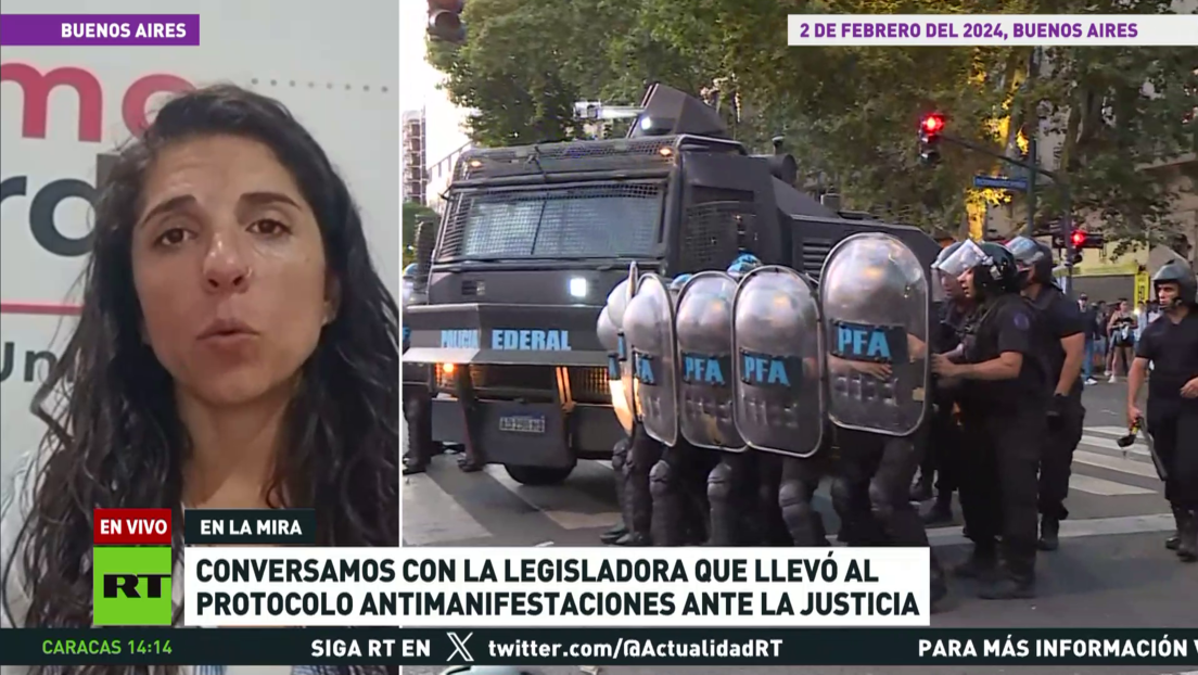 Experta comenta la audiencia a Bullrich y otros funcionarios argentinos por protocolo 'antipiquetes'