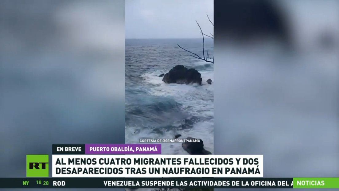 Un naufragio en Panamá se salda con al menos cuatro migrantes fallecidos y dos desaparecidos