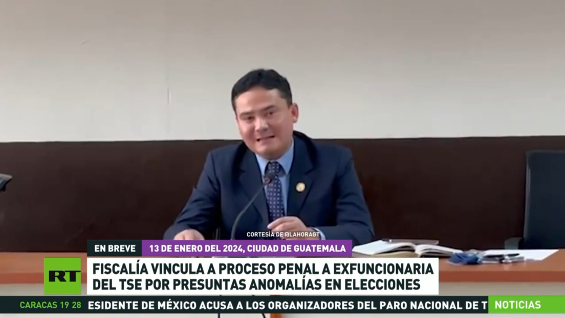 Fiscalía de Guatemala vincula en proceso penal a exfuncionaria del TSE por presuntas anomalías en elecciones