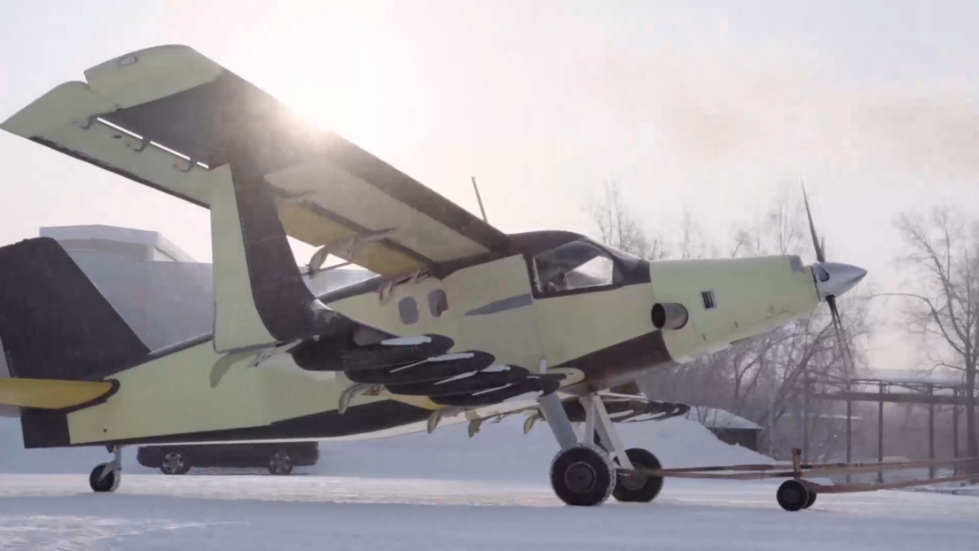 VIDEO: El dron ruso de transporte pesado operable en pistas ultracortas realiza su primer vuelo