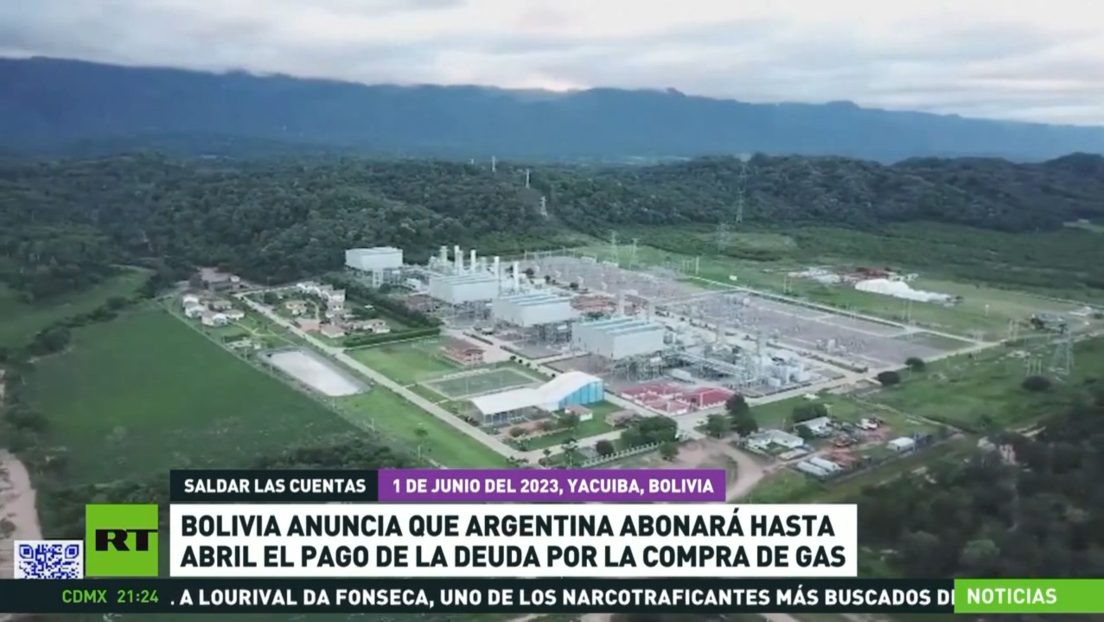 Bolivia anuncia que Argentina abonará hasta abril el pago de la deuda por gas