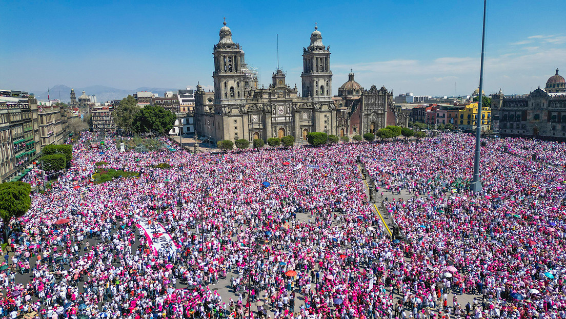 La oposición mexicana realiza la 'Marcha por la Democracia' (VIDEOS, FOTOS)