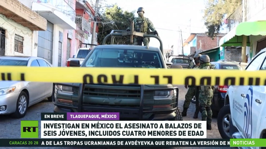 Investigan en México el asesinato a balazos de seis jóvenes, incluidos cuatro menores