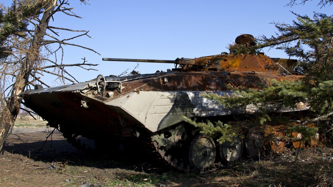 VIDEO: Equipos militares de Ucrania abandonados y destruidos durante la fuga de Avdéyevka