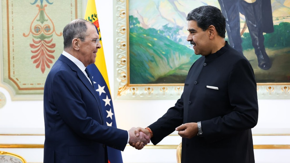 Serguéi Lavrov se reúne con Nicolás Maduro en Caracas