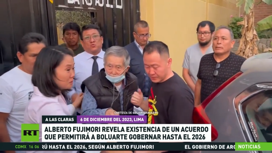 Alberto Fujimori revela la existencia de un acuerdo que permitirá a Boluarte gobernar hasta el 2026