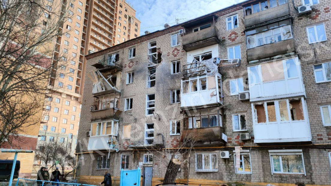 Ucrania bombardea una zona civil de Donetsk