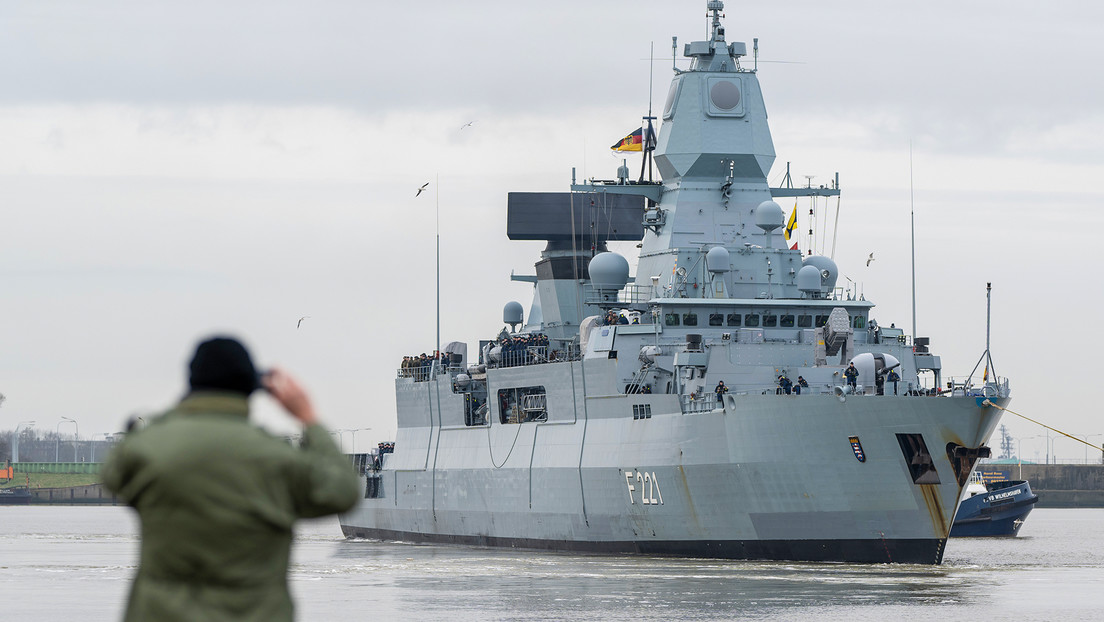 La fragata alemana Hessen abre fuego por error contra un dron aliado en el mar Rojo