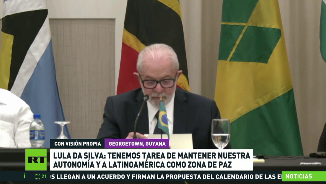 Lula llama a mantener América Latina como una zona de paz en conferencia de la CARICOM