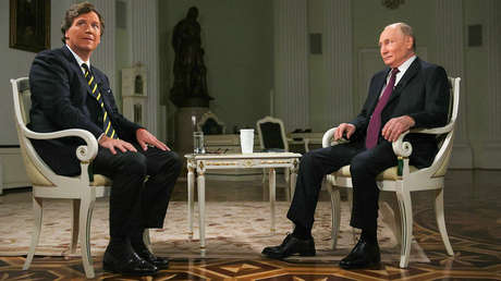 El Kremlin comenta la "emotiva" reacción de Alemania y Reino Unido a la entrevista de Carlson a Putin