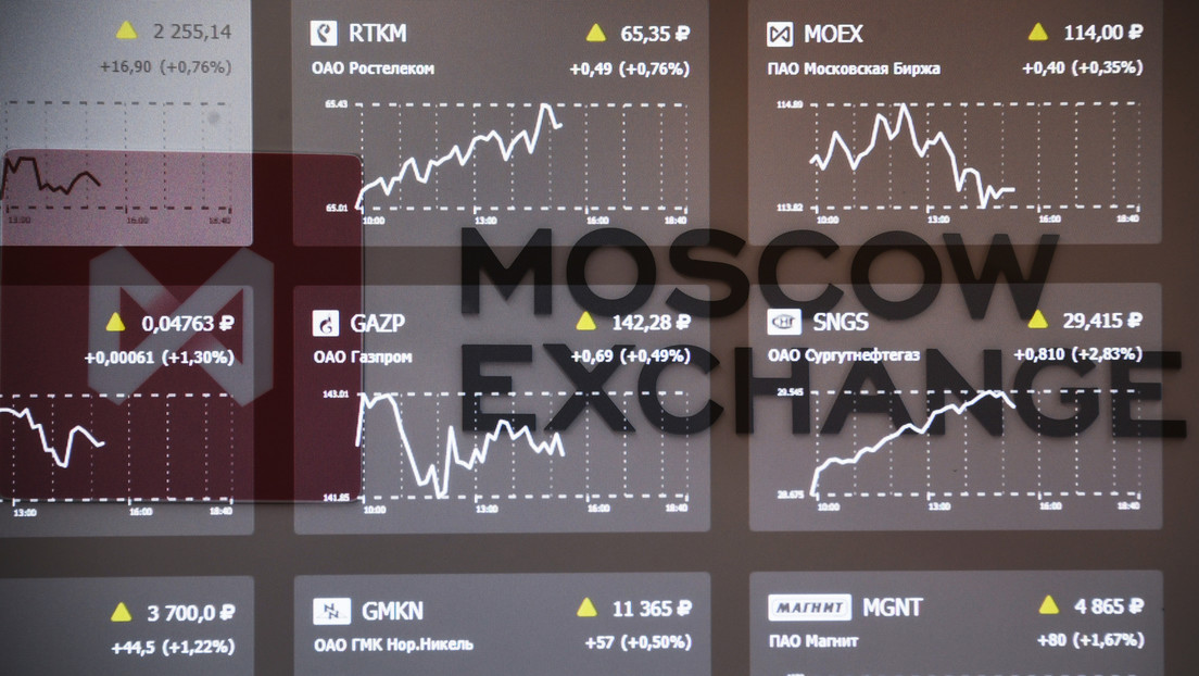 La Bolsa de Moscú registra una actividad récord por parte de inversores privados