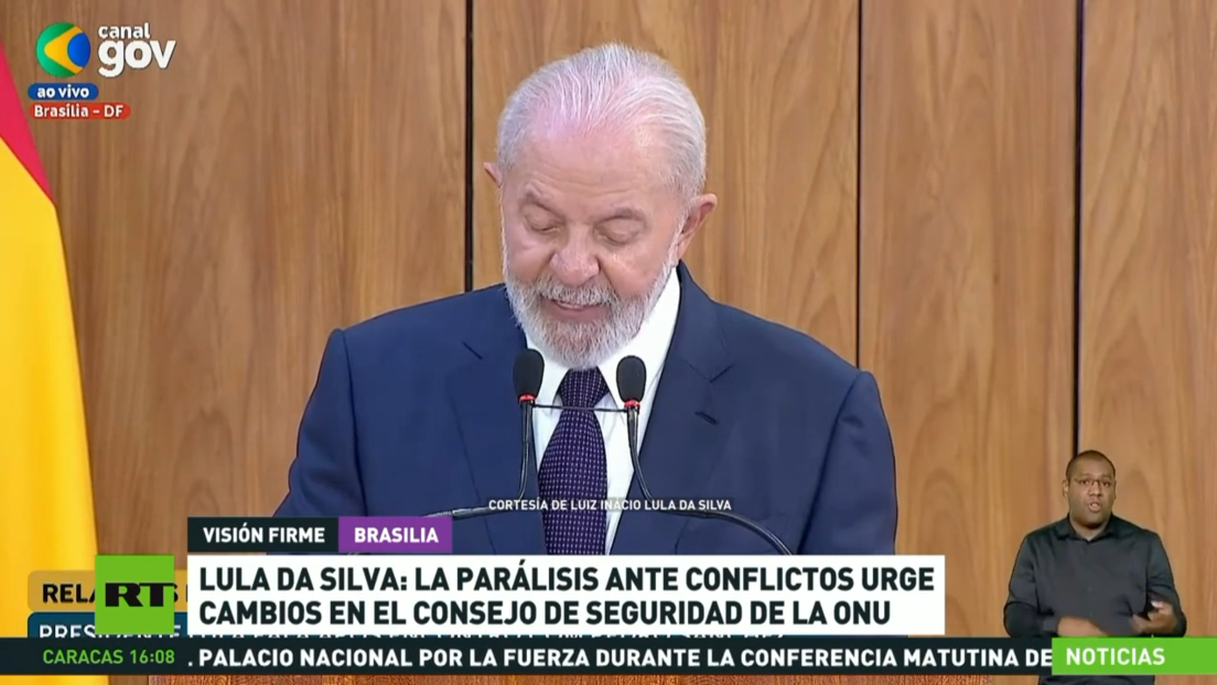 Lula Da Silva: La parálisis ante conflictos urge por cambios en el Consejo de Seguridad de la ONU