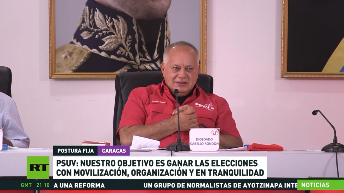 El PSUV anuncia plan de acción para las elecciones presidenciales de 2024 en Venezuela