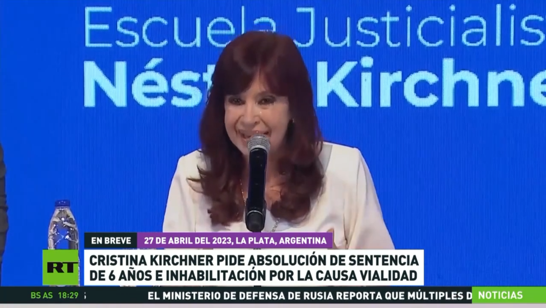 Cristina Fernández de Kirchner pide absolución de sentencia de seis años e inhabilitación por la causa 'Vialidad'