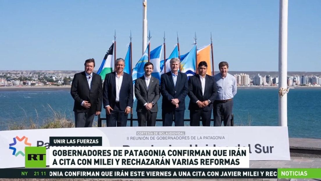 Gobernadores de la Patagonia confirman que irán a cita con Milei y rechazarán varias reformas
