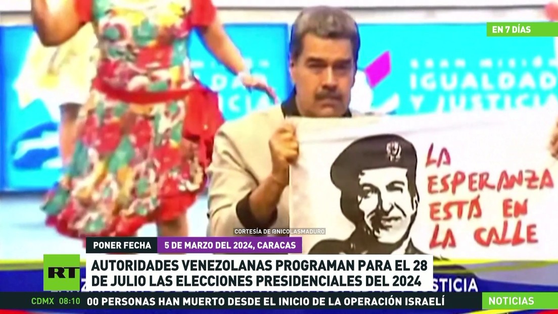 Autoridades venezolanas establecen el calendario de elecciones presidenciales del 2024
