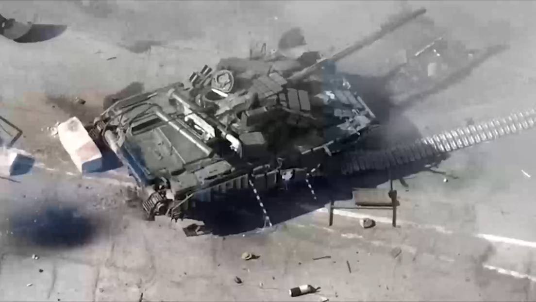 VIDEOS: Rusia destruye blindados y hace huir a saboteadores ucranianos