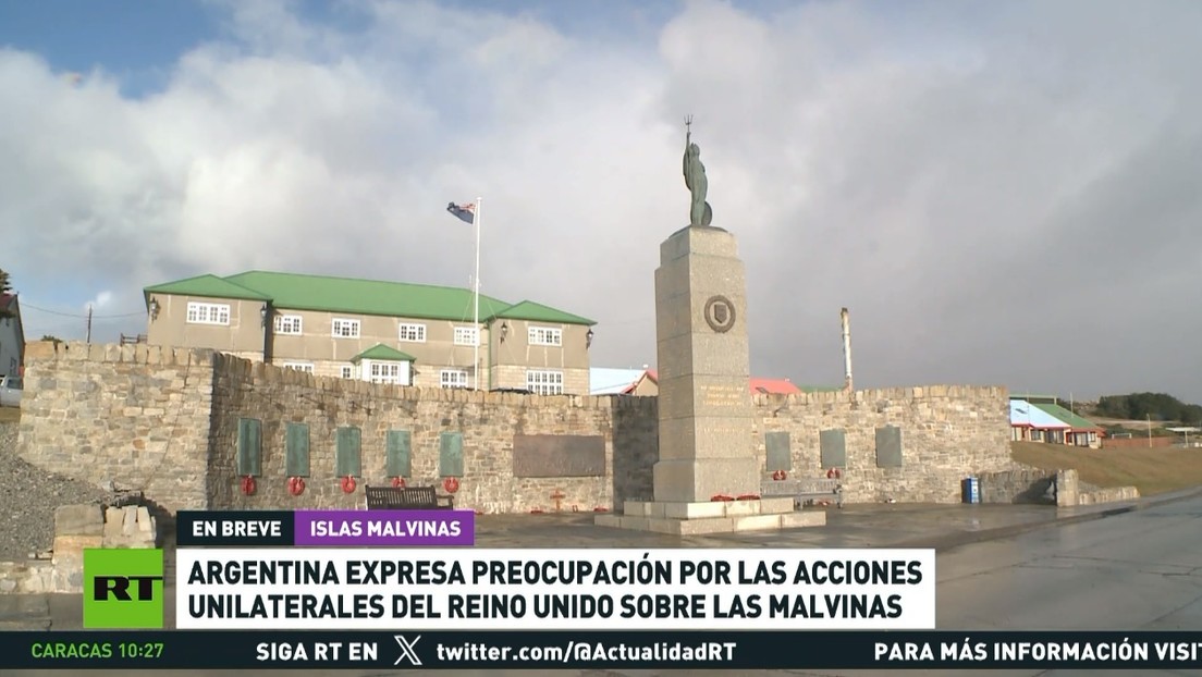 Argentina expresa preocupación por las acciones unilaterales de Reino Unido sobre las Malvinas