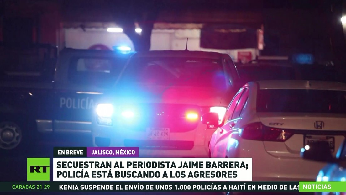 Secuestran al periodista mexicano Jaime Barrera