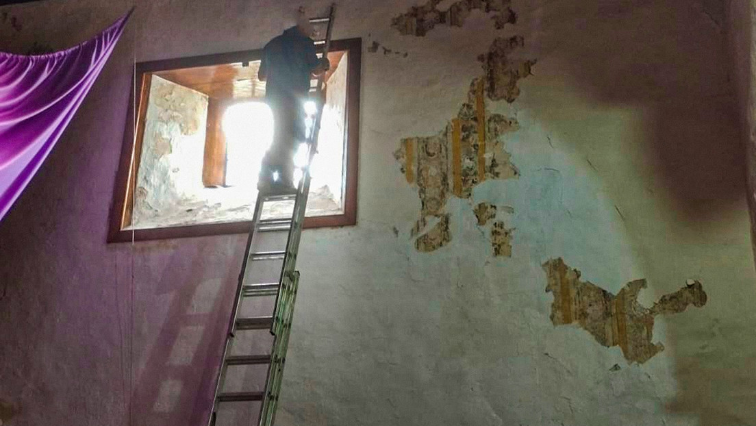 ¿Nuevo Ecce Homo? Un párroco español destroza frescos de unos 300 años