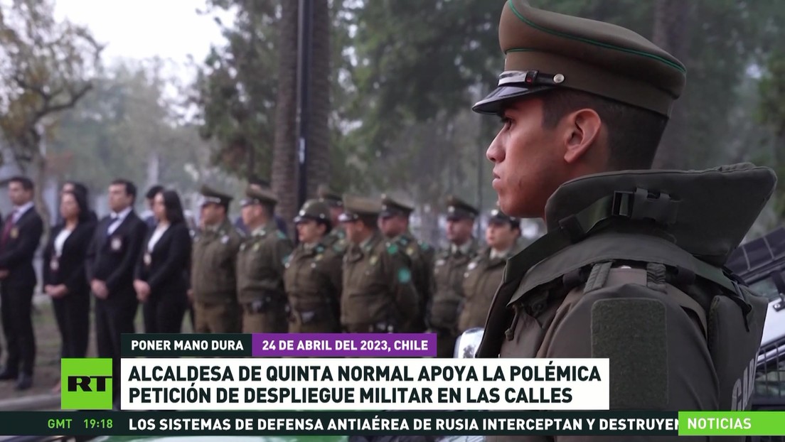 Chile: Alcaldesa de Quinta Normal apoya el despliegue militar en las calles