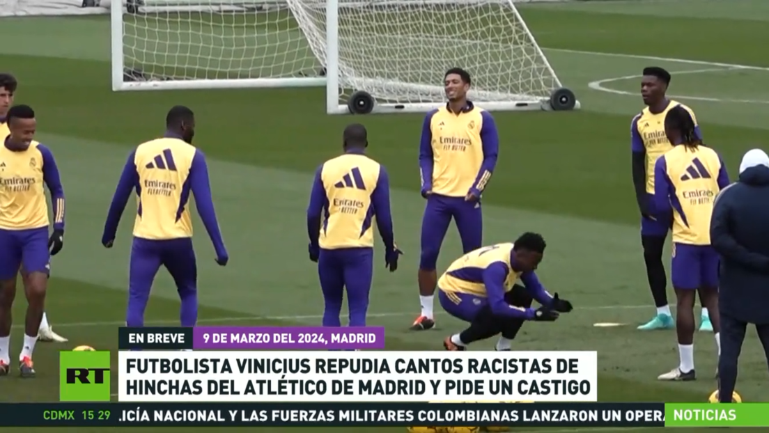 El futbolista Vinícius Jr. repudia el racismo de hinchas del Atlético y pide castigo para ellos