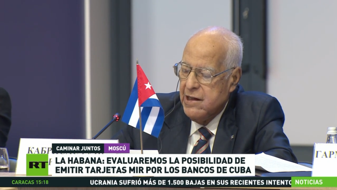 La Habana evaluará la posibilidad de que los bancos de Cuba emitan tarjetas MIR