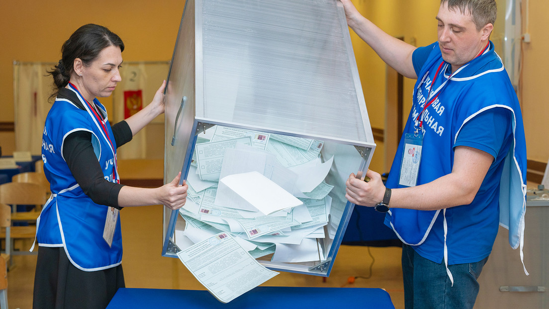 Llegan los primeros resultados de las elecciones presidenciales en Rusia