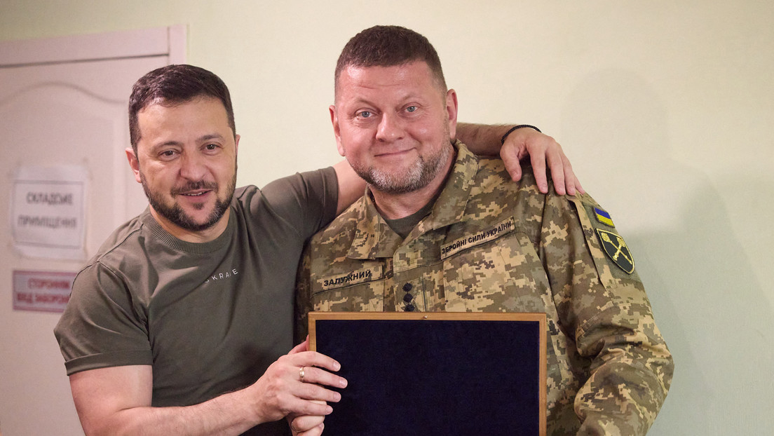 Dimisiones de portavoces militares ucranianos se deberían a sus vínculos con Zaluzhny