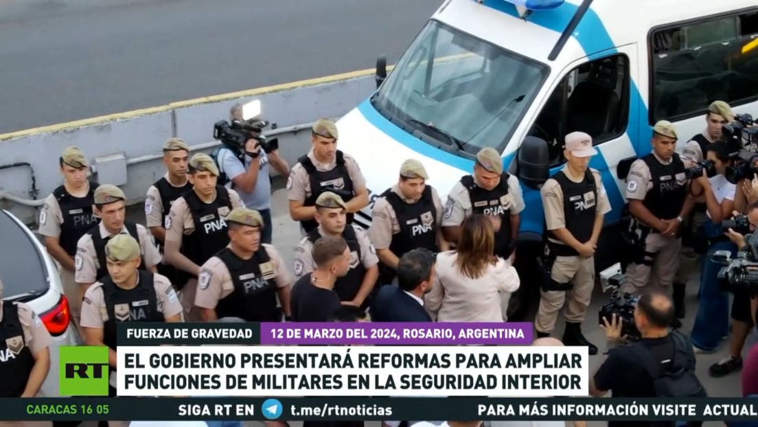 El Gobierno argentino presentará reformas para ampliar funciones de los militares en la seguridad interior