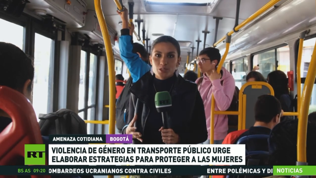 Violencia de género en transporte colombiano impulsa a elaborar estrategias para proteger a las mujeres