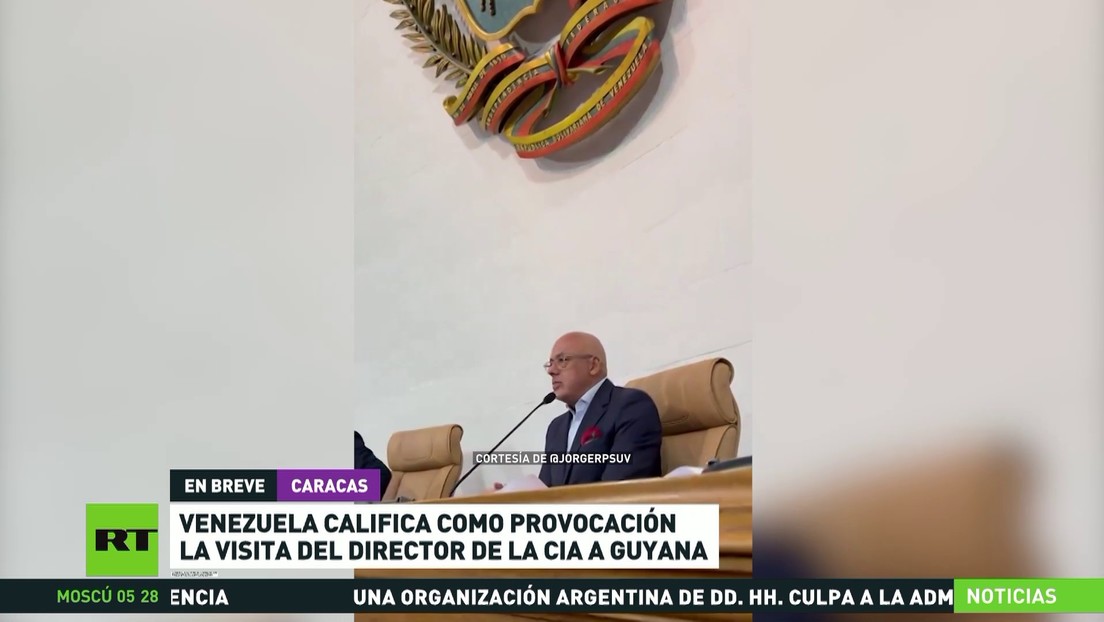 Venezuela califica como provocación la visita del director de la CIA a Guyana