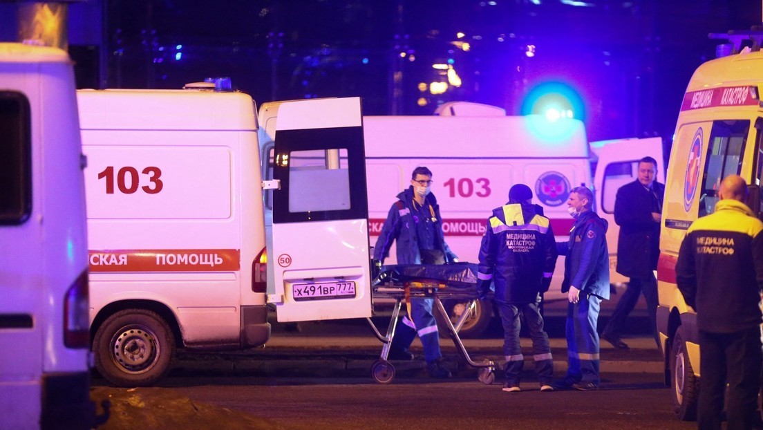 Al menos hay 5 niños entre los 115 afectados por el ataque terrorista en Moscú