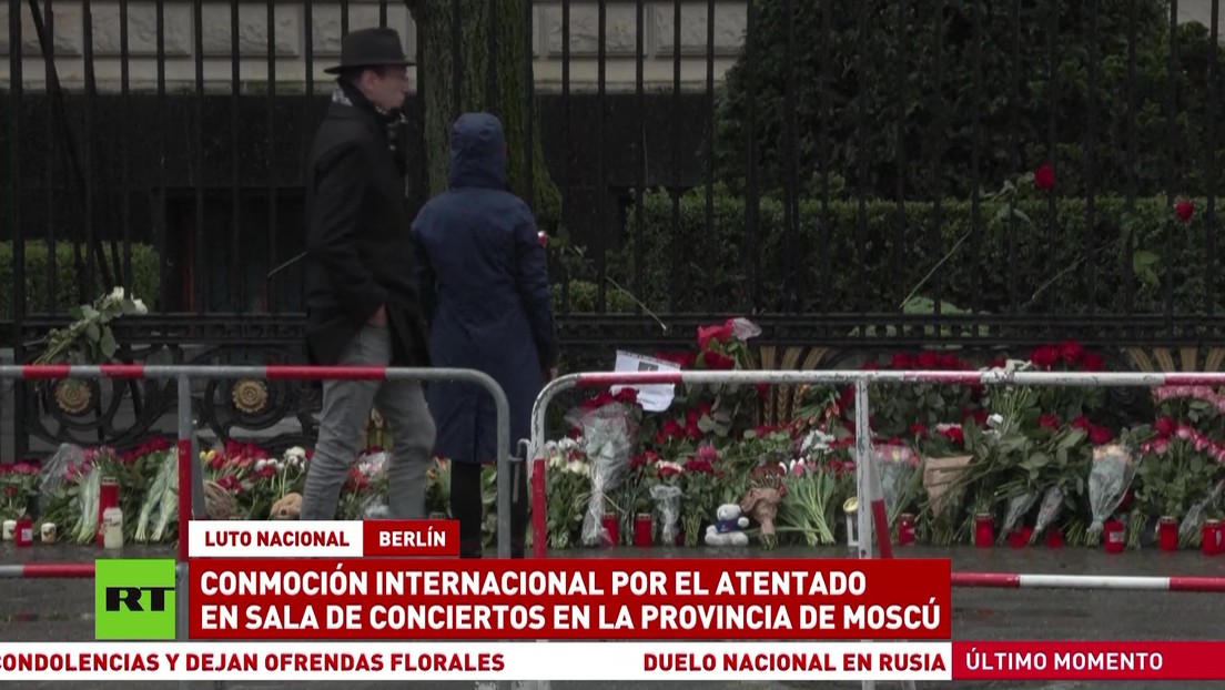 Conmoción internacional por el atentado en la sala de conciertos Crocus City Hall