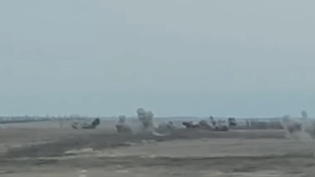 VIDEO: Lanzacohetes rusos arrasan con otro tanque Abrams en retaguardia ucraniana
