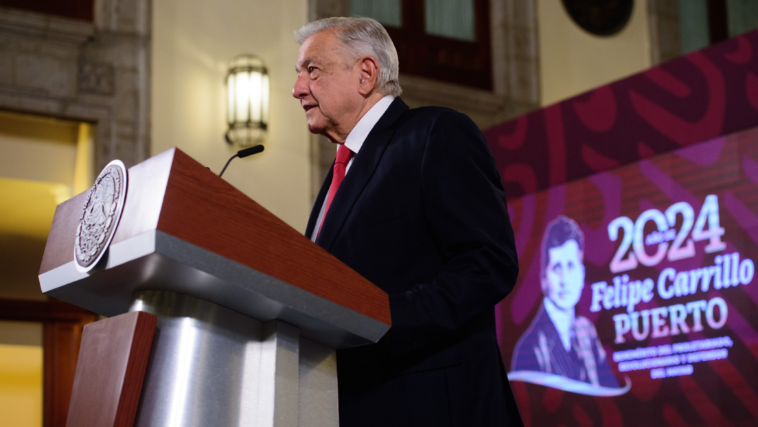 López Obrador zanja la polémica sobre la 'desproporcionada' legación rusa en México