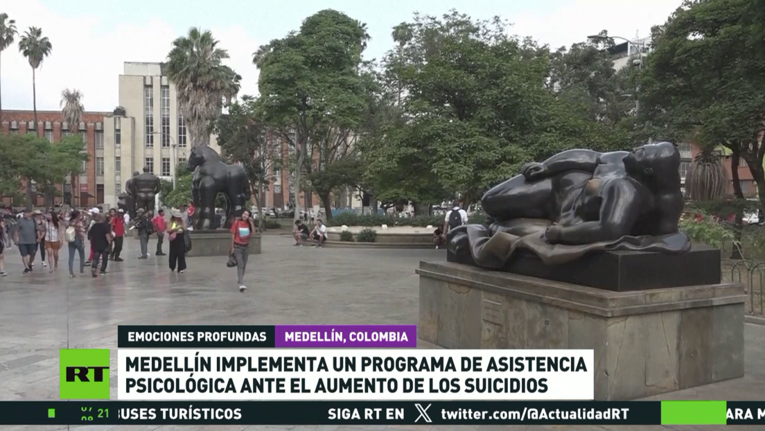 Medellín implementa un programa de asistencia psicológica ante el aumento de los suicidios