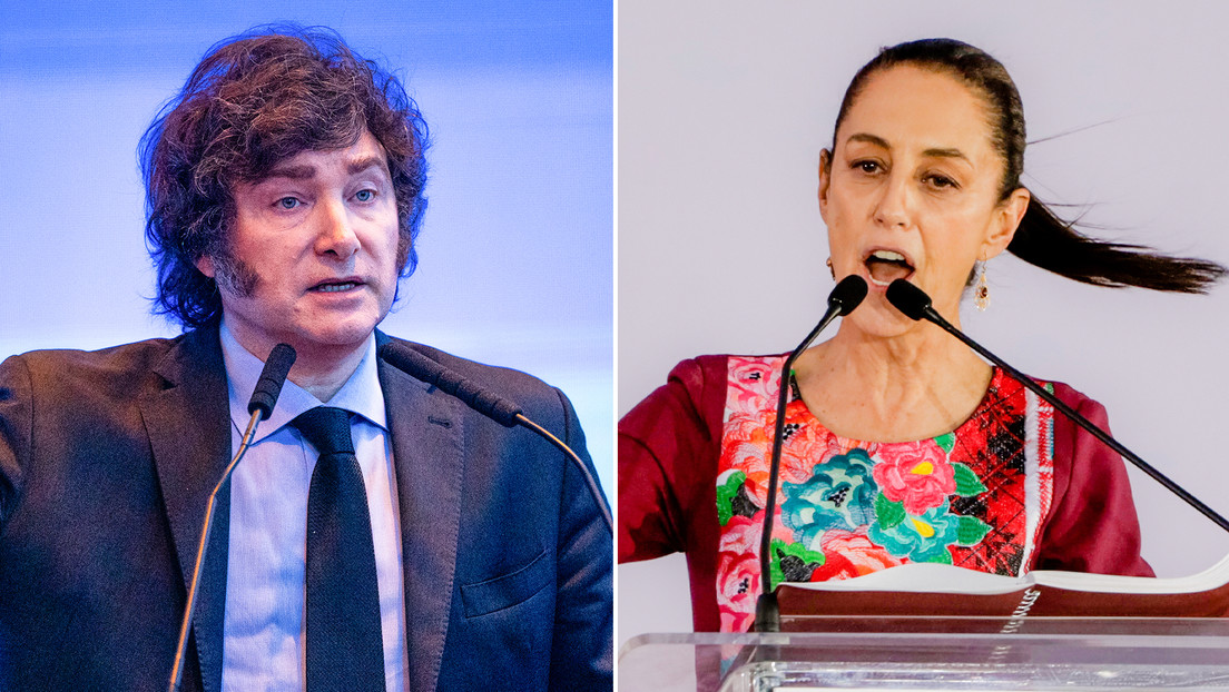 Sheinbaum responde a Milei por llamar "ignorante" a López Obrador